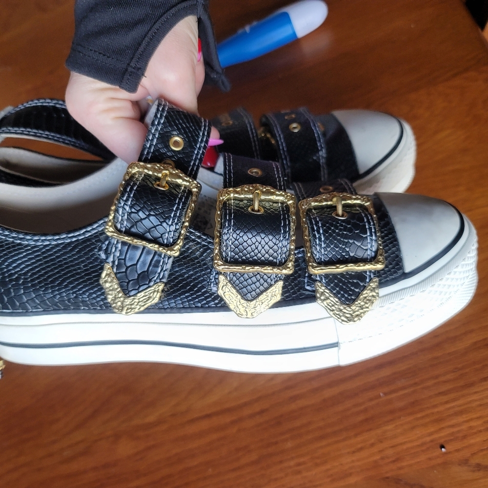 Converse Chuck Taylor All Star Mary Jane X Koche Buckle Sneakers - Picture 5 of 9